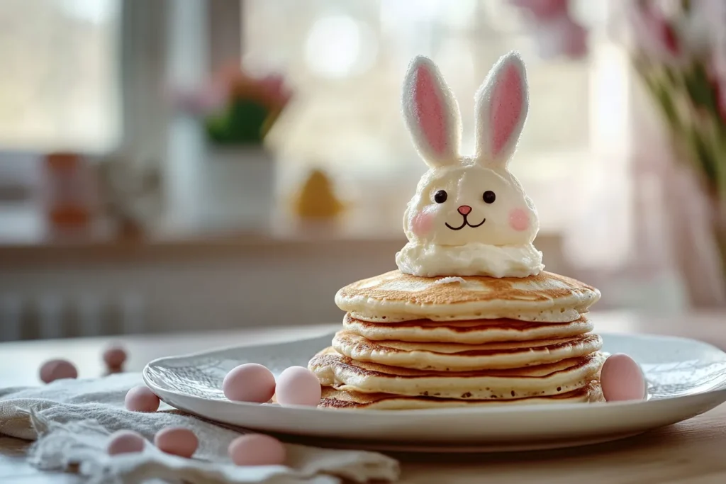 Easter Bunny Pancakes