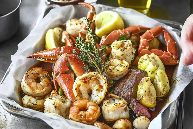 Juicy Crab Seafood & Steak beef