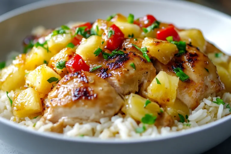 Pineapple Chicken and Rice
