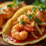 Spicy Cajun Shrimp Tacos