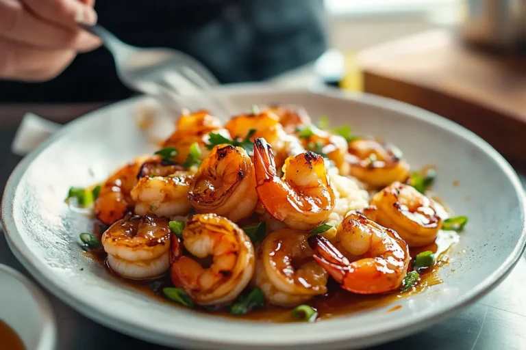 10 Minute Honey Garlic Shrimp