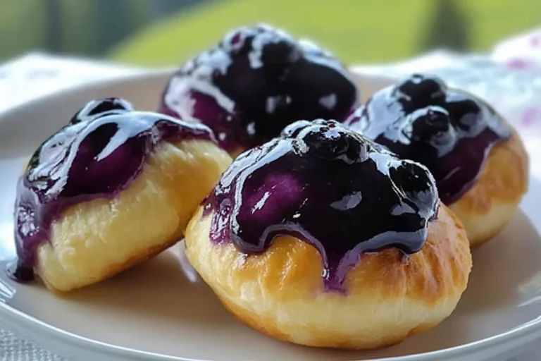 Blueberry Pie Bombs