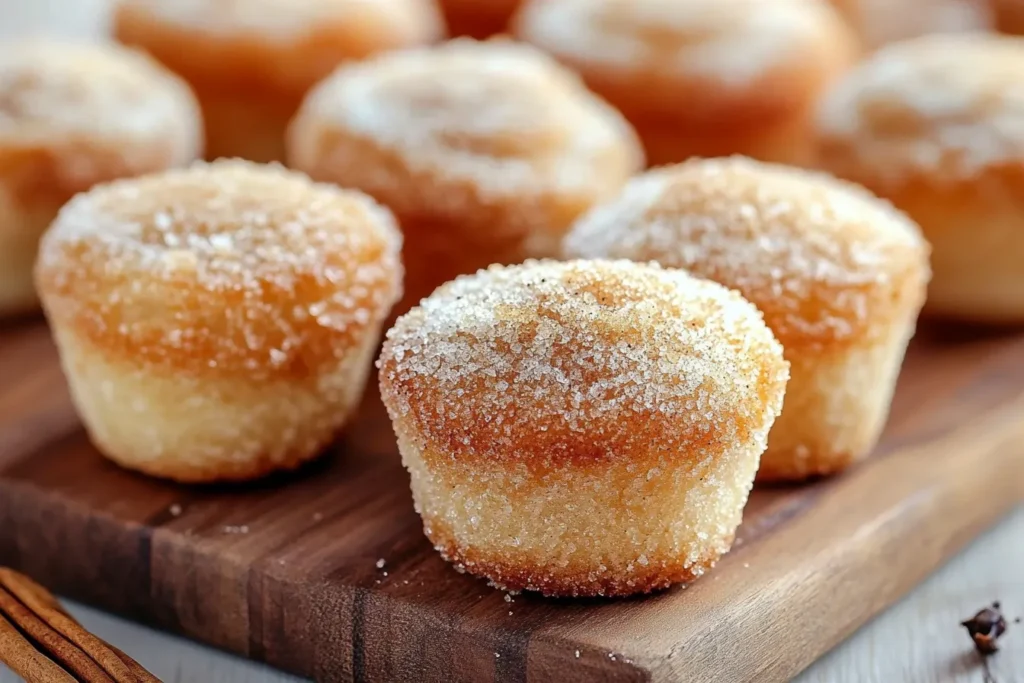CINNAMON SUGAR DONUT MUFFINS