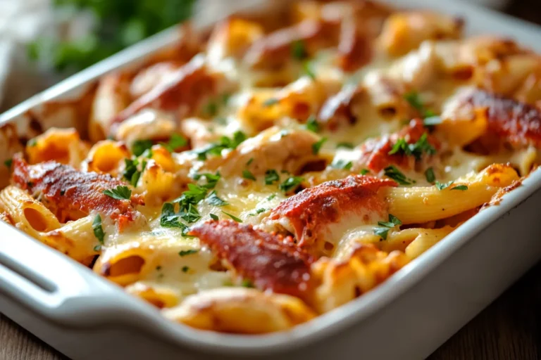 Crab Boil Pasta Bake