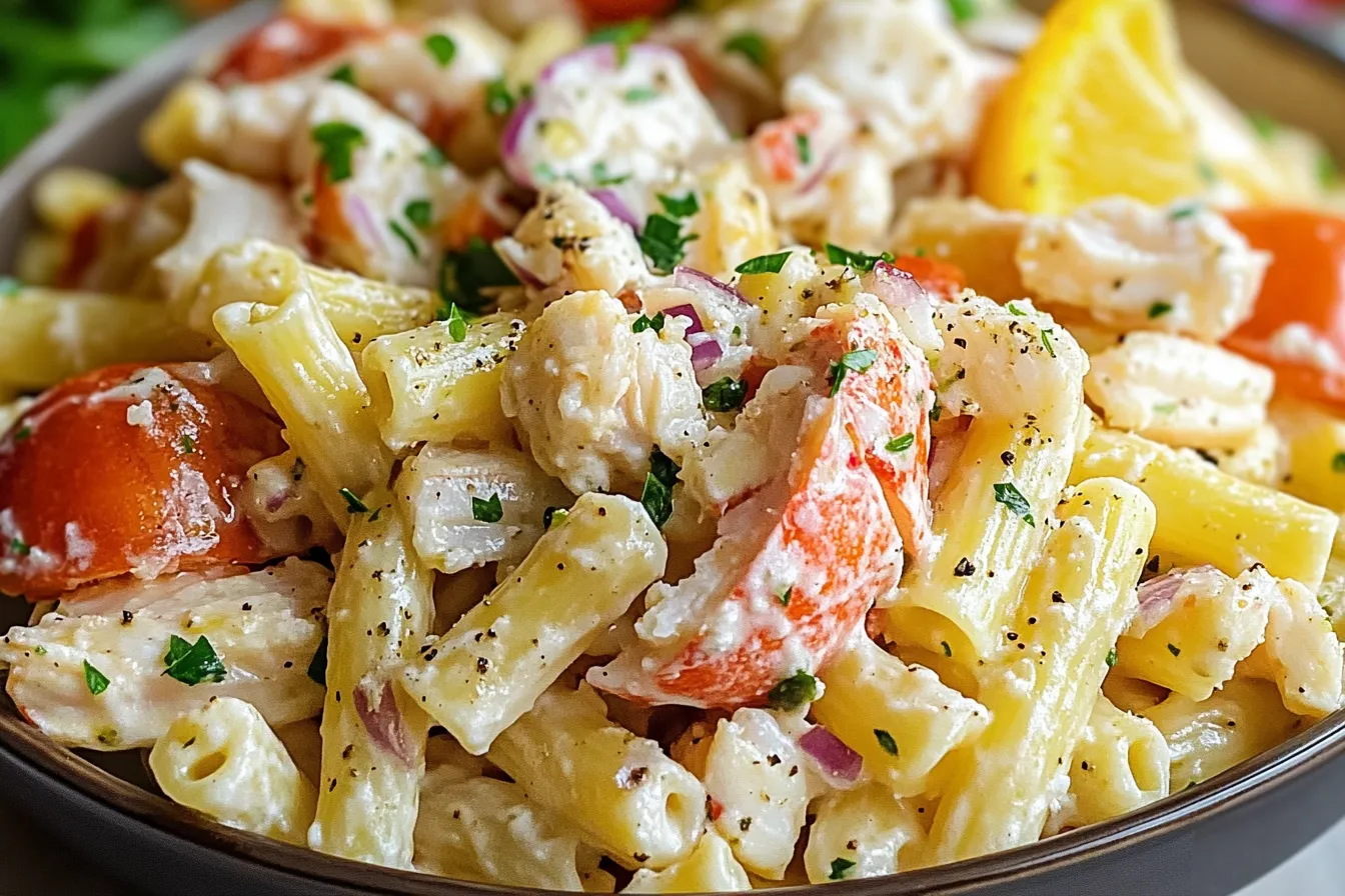Crab Pasta Salad
