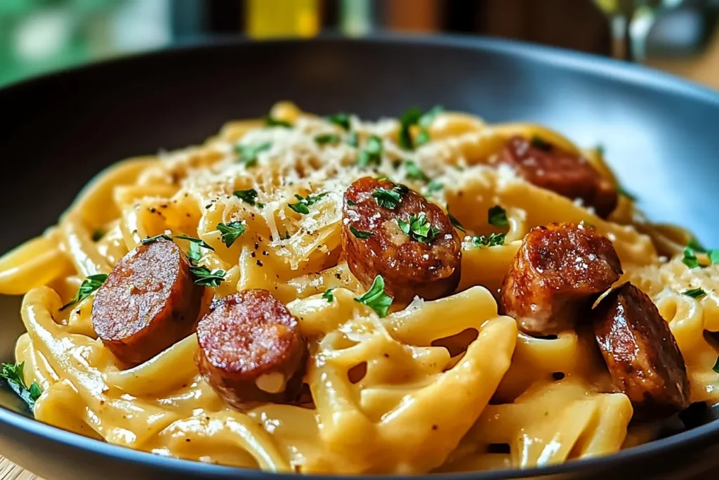 Creamy Smoked Sausage Pasta