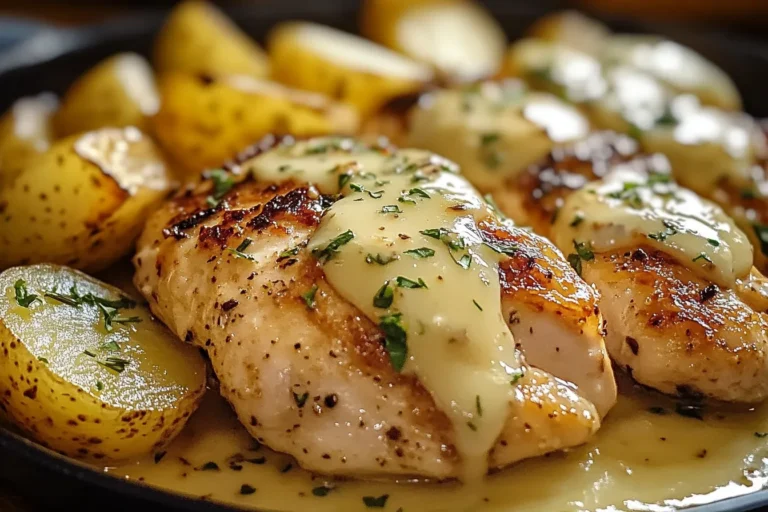 Garlic Parmesan Chicken and Potatoes