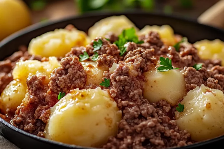 Ground Beef and Potatoes