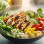 Healthy Grilled Mediterranean Chicken Bowls