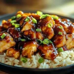 Honey BBQ Chicken Rice