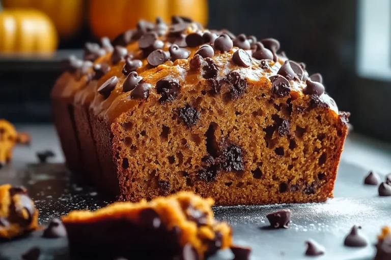 PUMPKIN CHOCOLATE CHIP BREAD