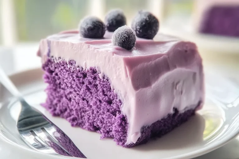 Ube Tres Leches Cake