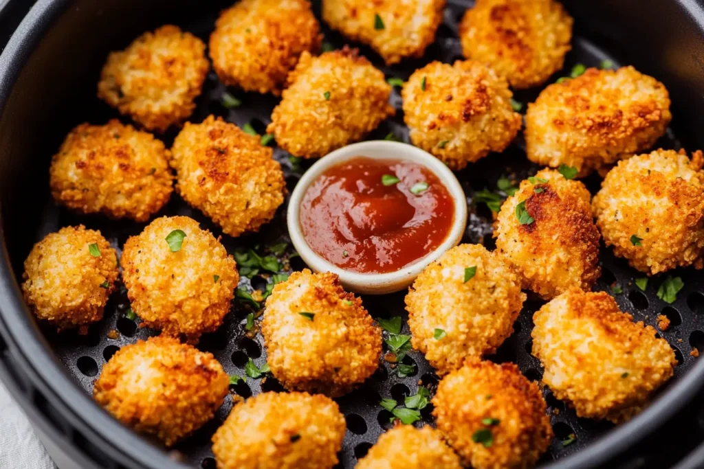 air fryer ground chicken nuggets