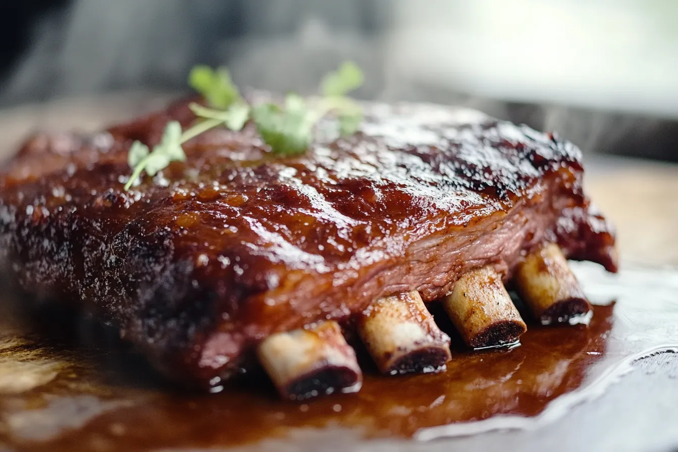 cold smoked ribs