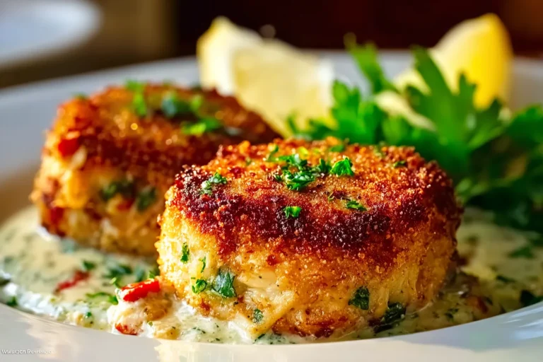 parmesan crab cakes