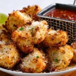 Air Fryer Chicken Parmesan Bites