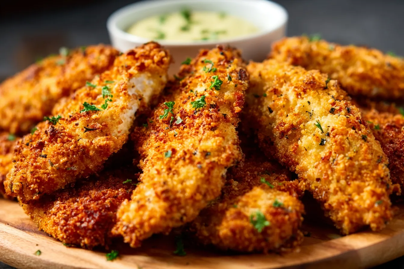 Air Fryer Chicken Tenders (Extra Crispy)