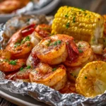 Cajun Shrimp Boil Foil Packs