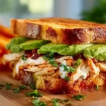 Chicken Avocado Melt Sandwich