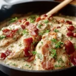 Creamy Ranch Turkey Bacon Skillet