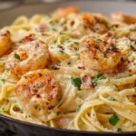 Creamy Shrimp Scampi Pasta