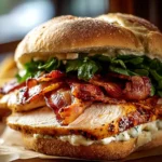 Crispy Bacon & Ranch Chicken Melt