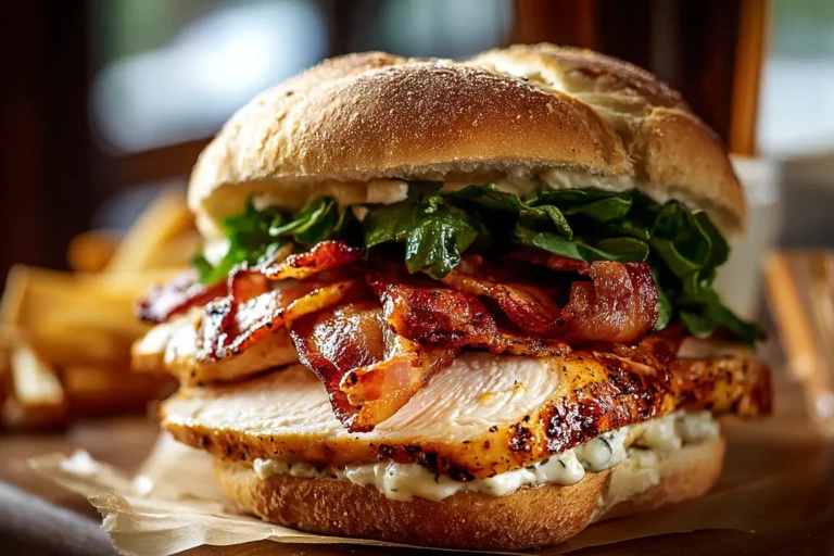 Crispy Bacon & Ranch Chicken Melt