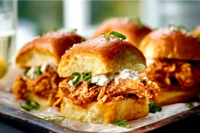 Crispy Chicken Sliders with Garlic Aioli