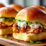 Crispy Chicken Sliders with Ranch