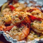 Garlic Butter Seafood Foil Packs