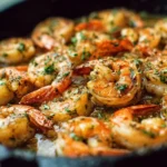 Garlic Butter Shrimp Skillet