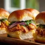 Hawaiian Chicken Sliders