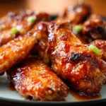 Honey Garlic Chicken Wings (Oven / Air Fryer)
