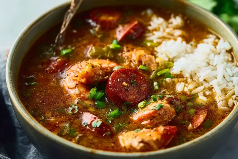 Louisiana Chicken & Sausage Gumbo
