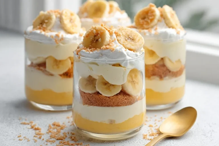 No-Bake Banana Pudding Cups