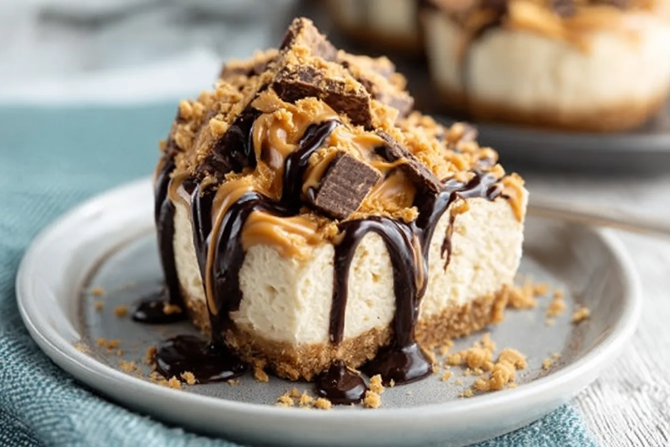 No-Bake Peanut Butter Cheesecake Cups