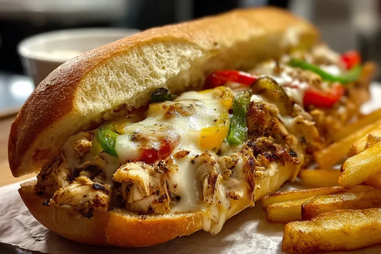 Philly-Style Chicken Cheesesteak