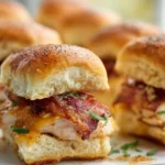 Ranch Chicken Bacon Sliders