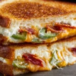 Roasted Jalapeño Popper Grilled Cheese