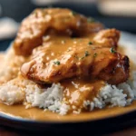 Southern Chicken and Gravy with Rice