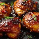 Sticky Sweet Chili Chicken Thighs