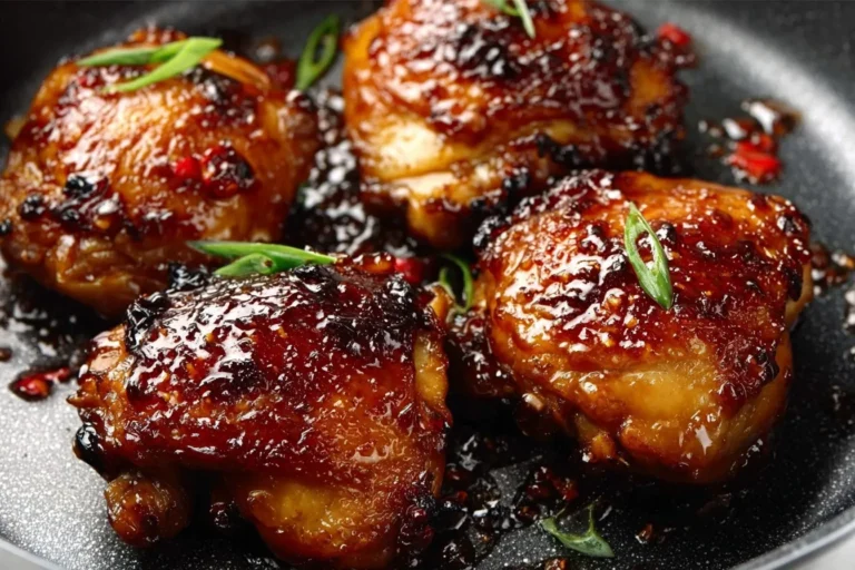 Sticky Sweet Chili Chicken Thighs
