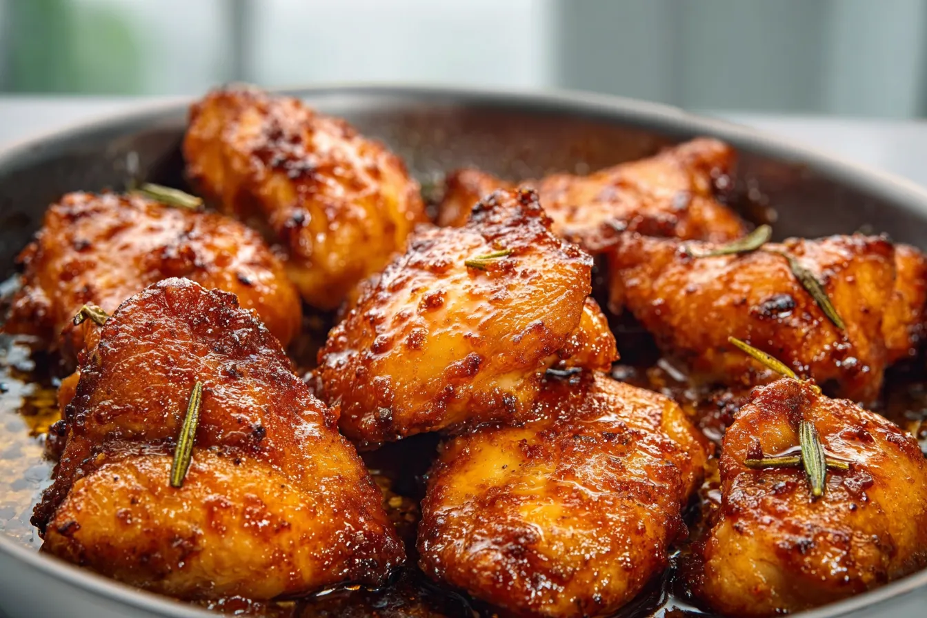 Air Fryer Crispy Chicken Thighs