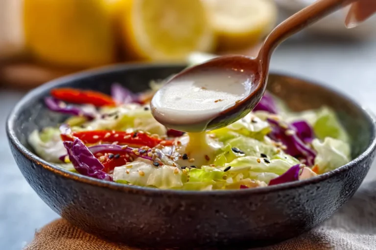 Asian Crunch Salad with Sesame Dressing