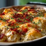 Cheesy Chicken Potato Bake