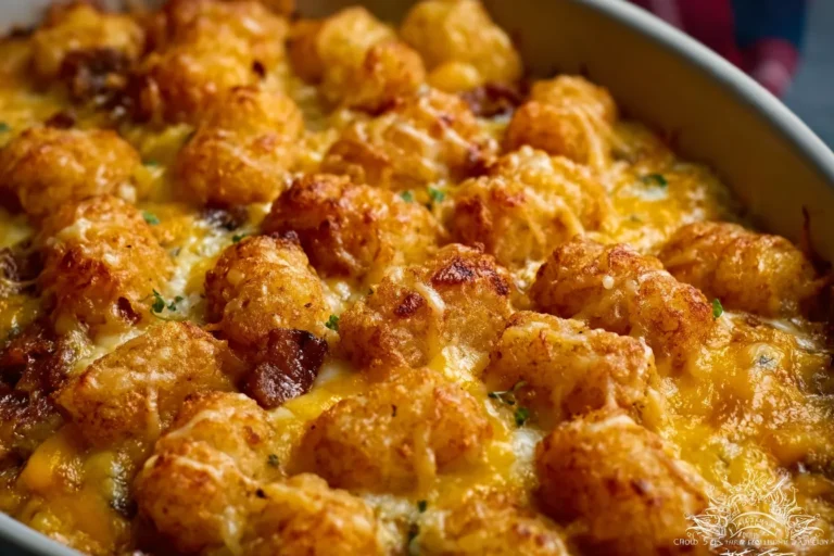 Cheesy Tater Tot Casserole