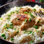 Chicken and Gravy Rice Casserole