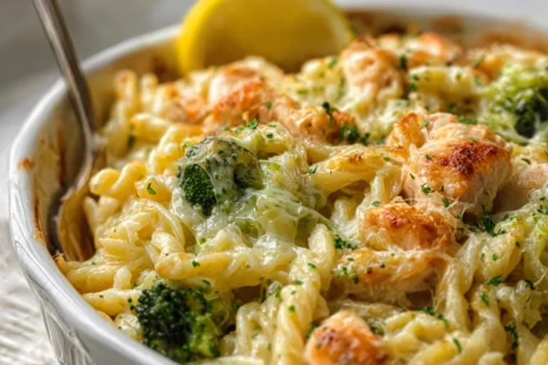 Chicken Broccoli Alfredo Bake