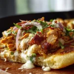 Chicken Ranch Flatbread Melt