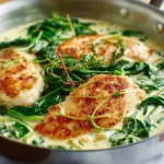 Creamy Garlic Spinach Chicken